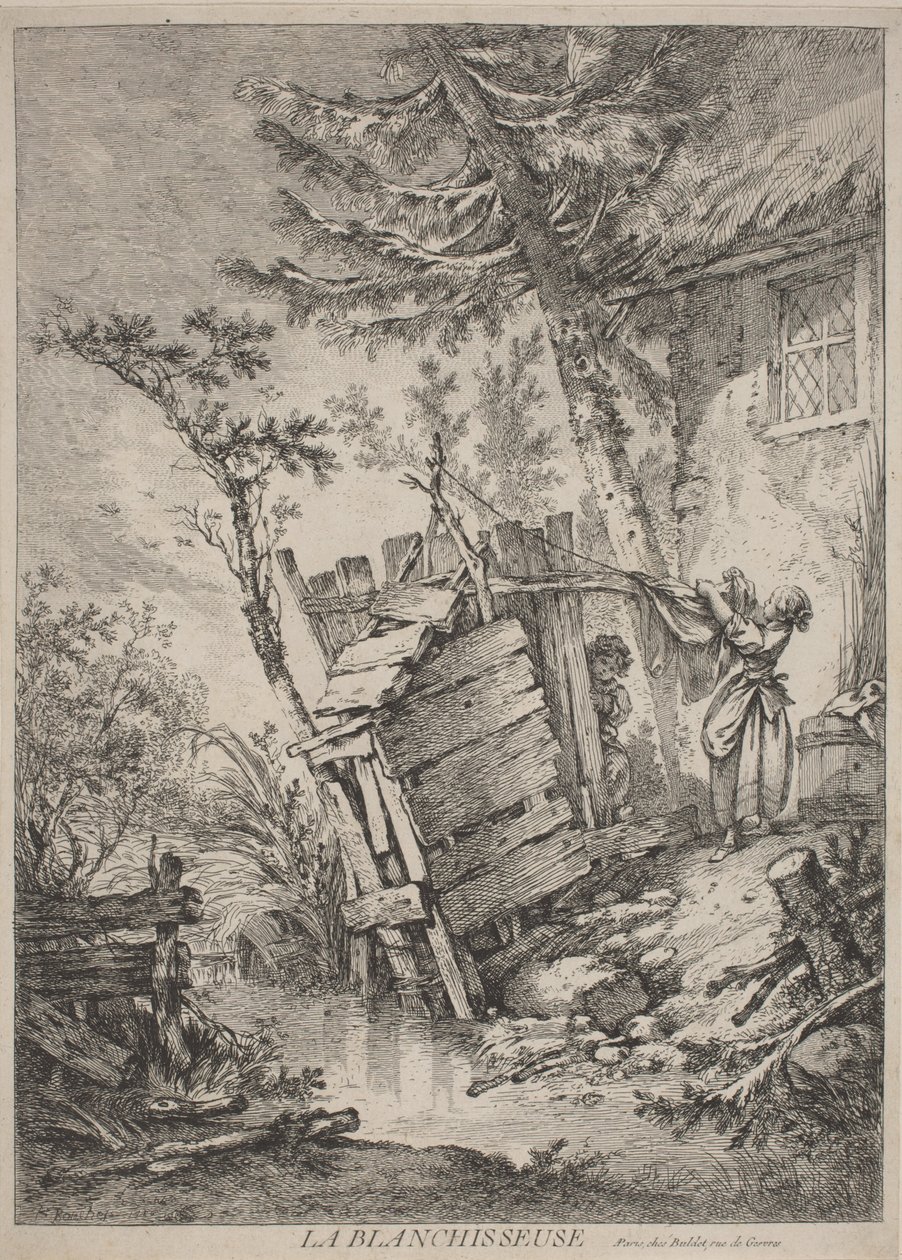 La Lavandaia da François Boucher