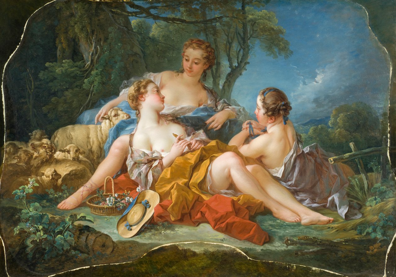 Le confidenze pastorali da François Boucher
