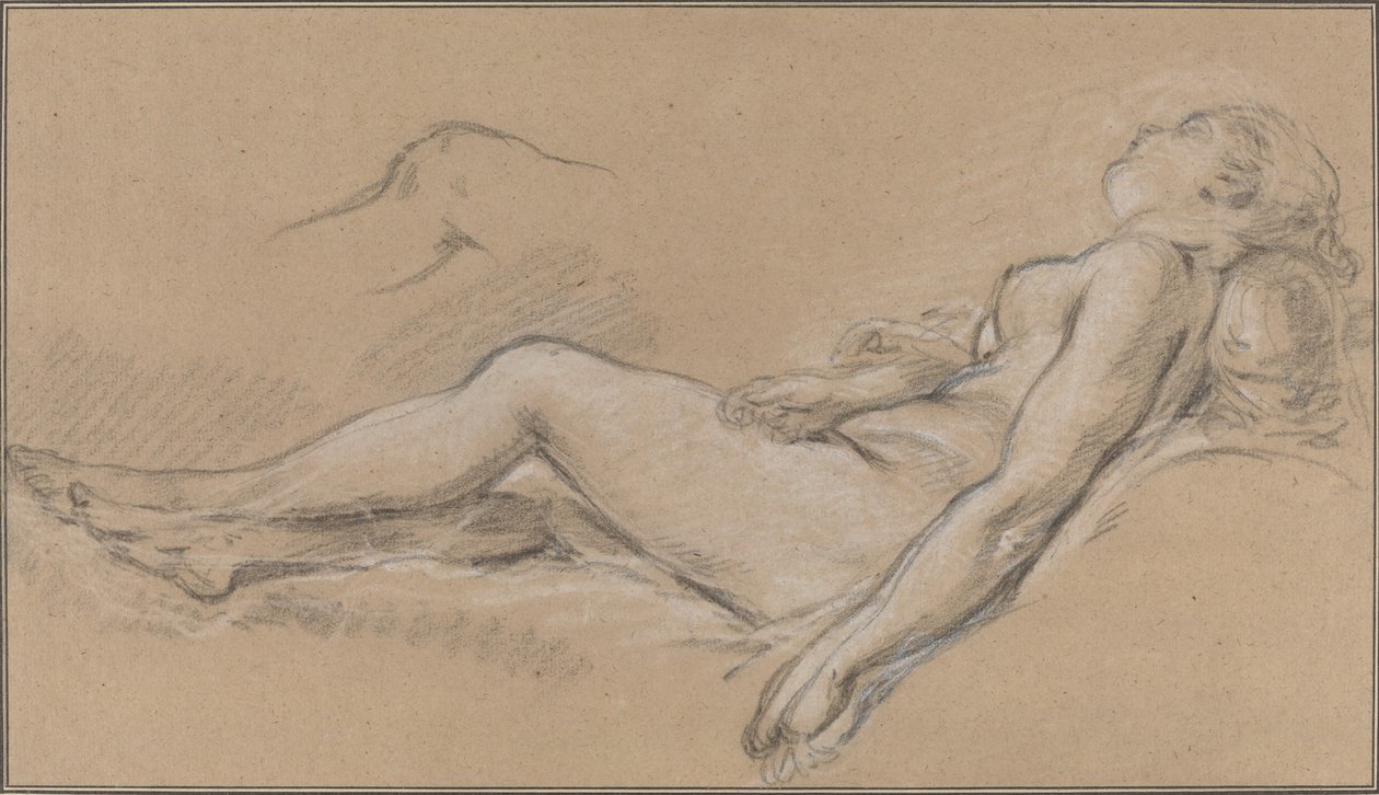 Ninfa reclinata da François Boucher