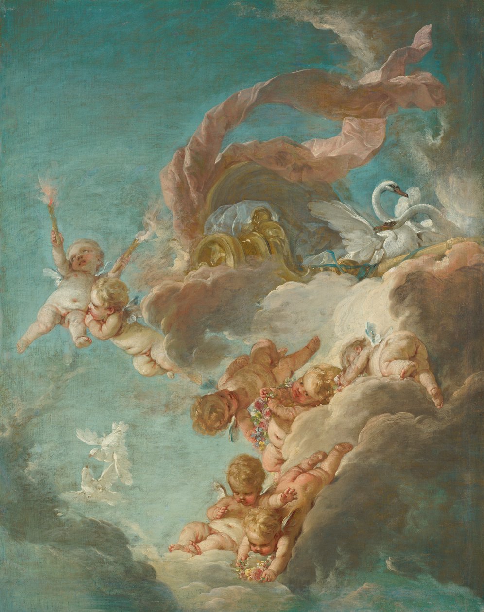 Il carro di Venere da François Boucher
