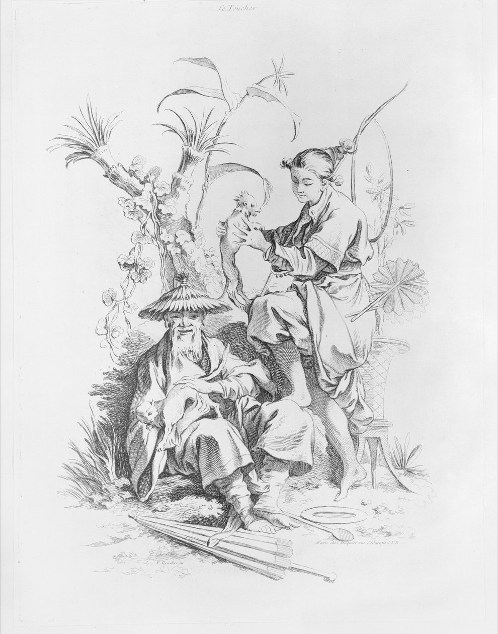 I cinque sensi, 1720-70 da François Boucher