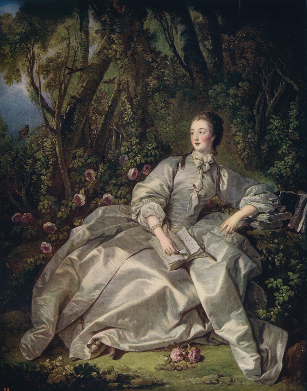 Il marchese di Pompadour, 1758, circa 1915 da François Boucher