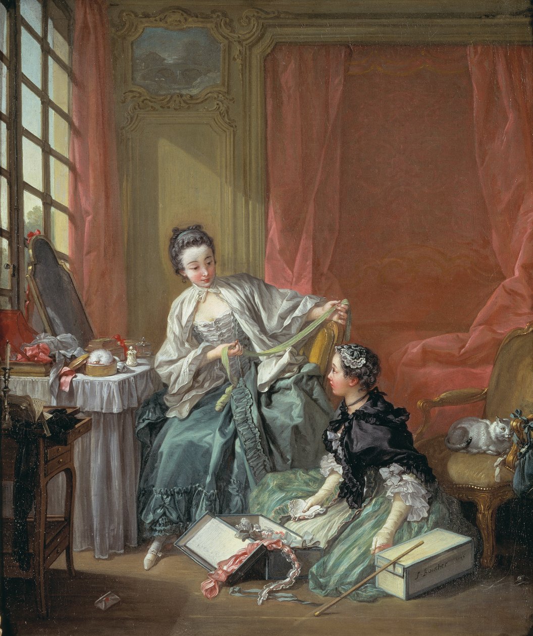 La Modista, 1746 da François Boucher