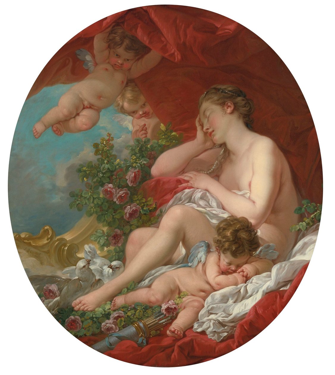 Il sonno di Venere da François Boucher