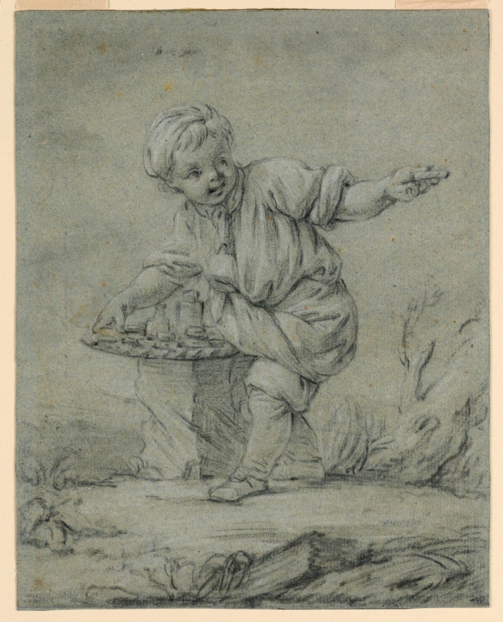 Il giovane venditore da François Boucher