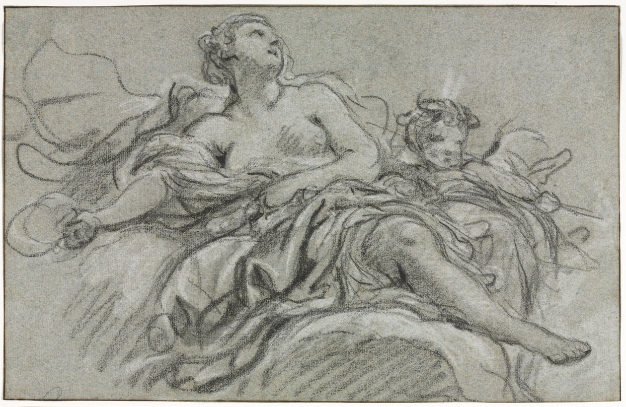 Venere e Cupido, secondo o terzo quarto del XVIII secolo da François Boucher