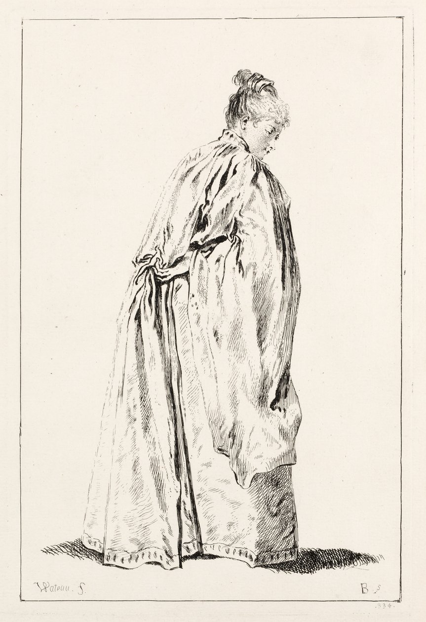 Donna in piedi da François Boucher