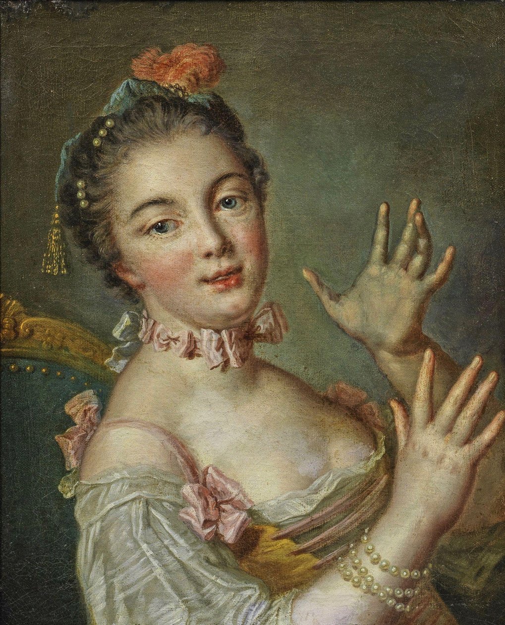 Giovane donna da François Boucher