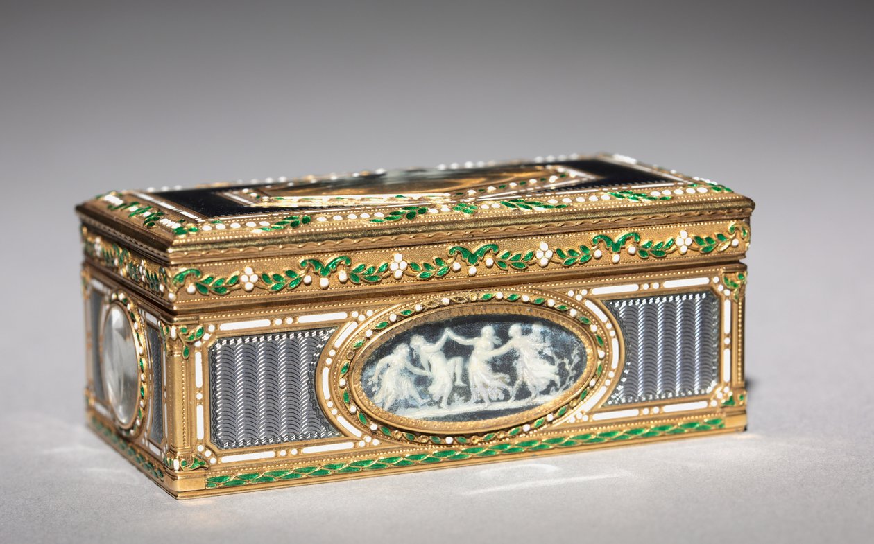 Tabacchiera, 1774-80 da François Chazeray