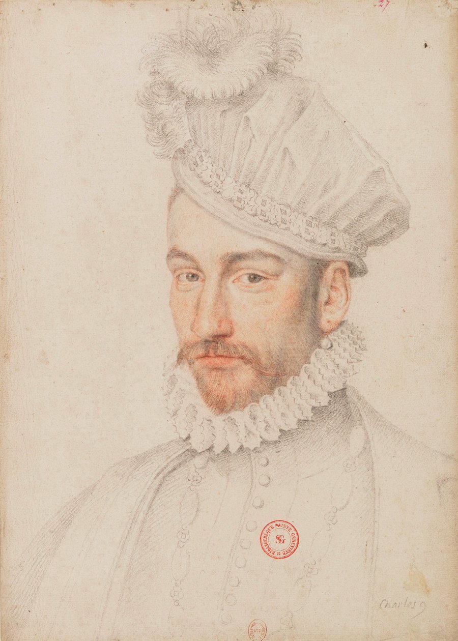 Carlo IX di Francia3 da François Clouet