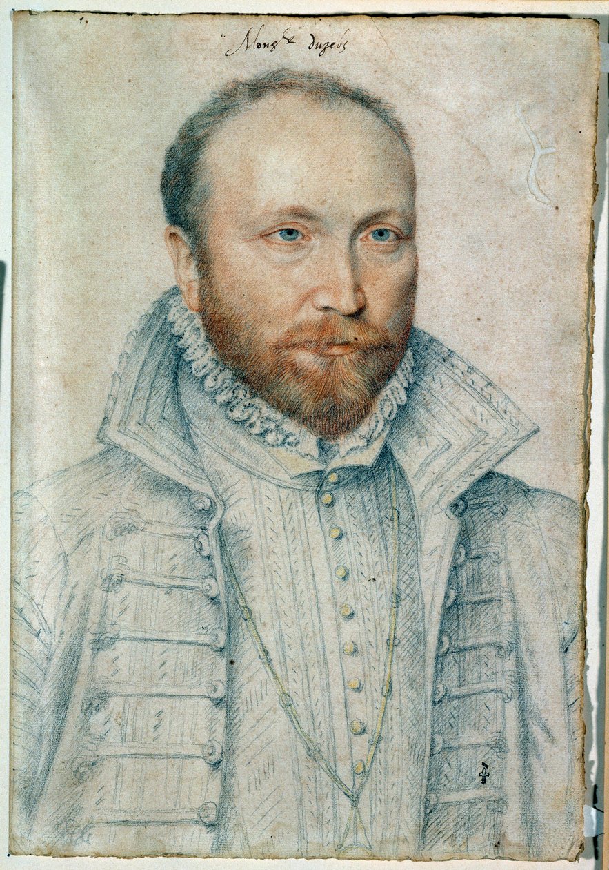 Ritratto di Antoine de Crussol, Primo Duca di Uzes da François Clouet
