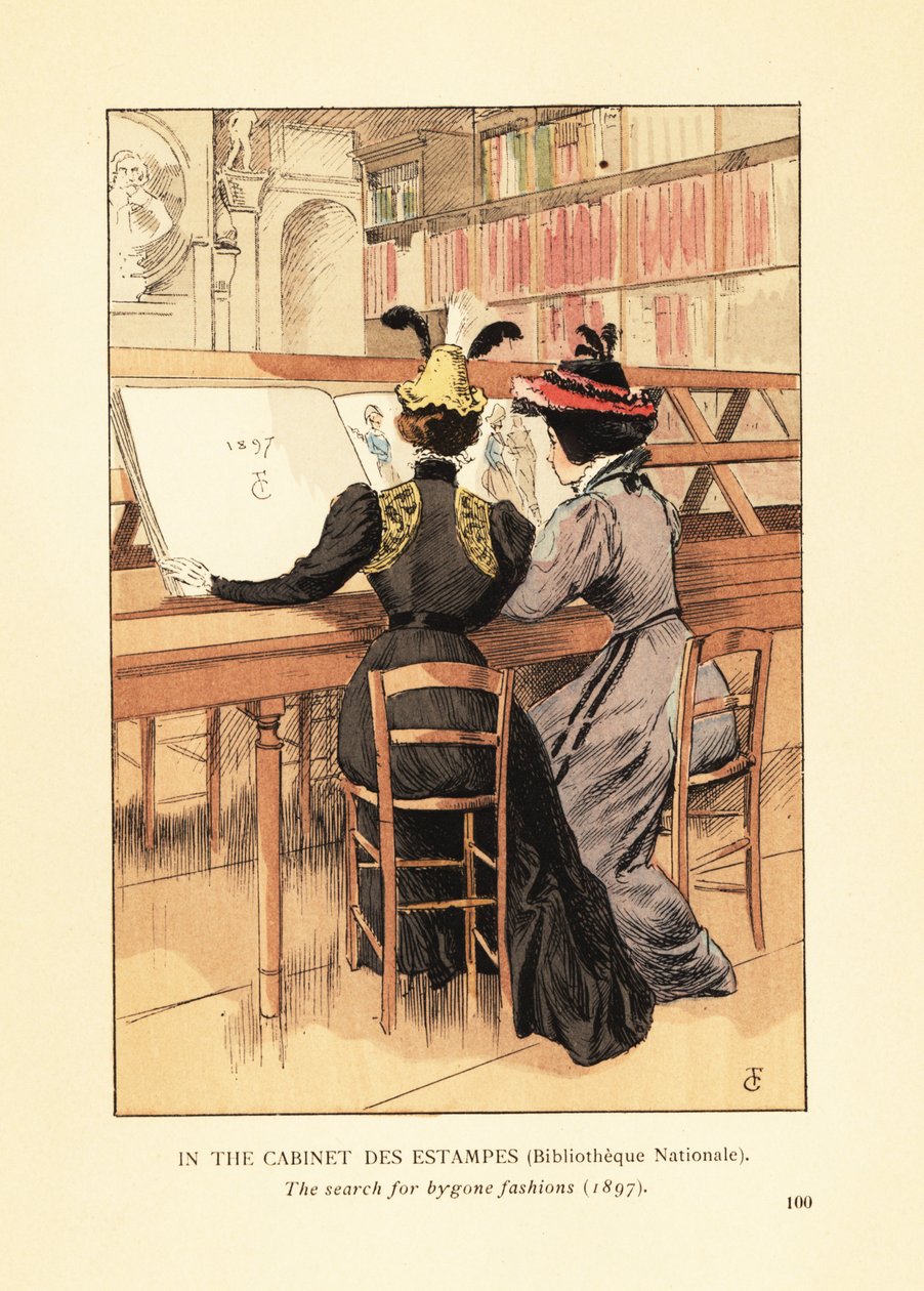 Nel Cabinet des Estampes, Bibliothèque Nationale da François Courboin