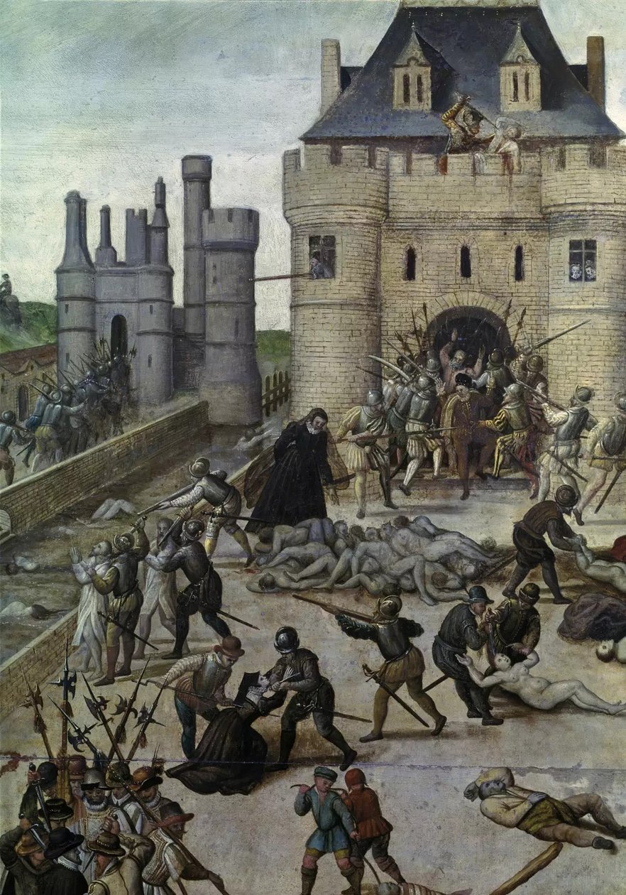 Massacro del giorno di San Bartolomeo da Francois Dubois