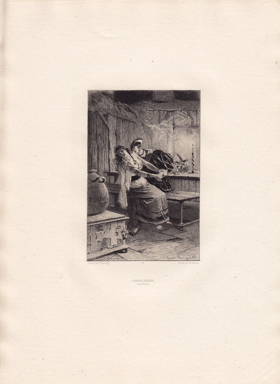François Flameng - Victor Hugo - Il re è divertito da Francois Flameng