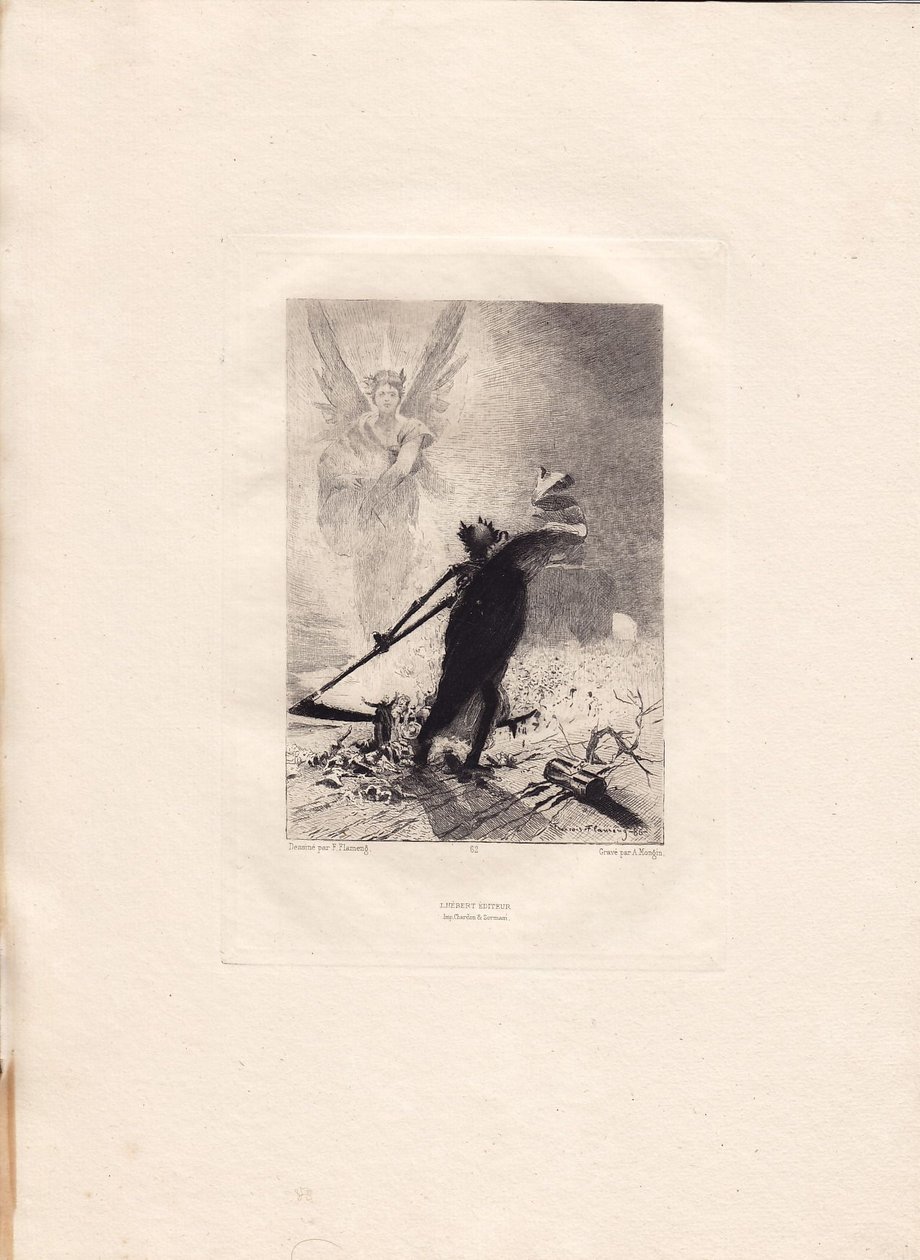 François Flameng - Victor Hugo - Les Contemplations - Il Tristo Mietitore da Francois Flameng