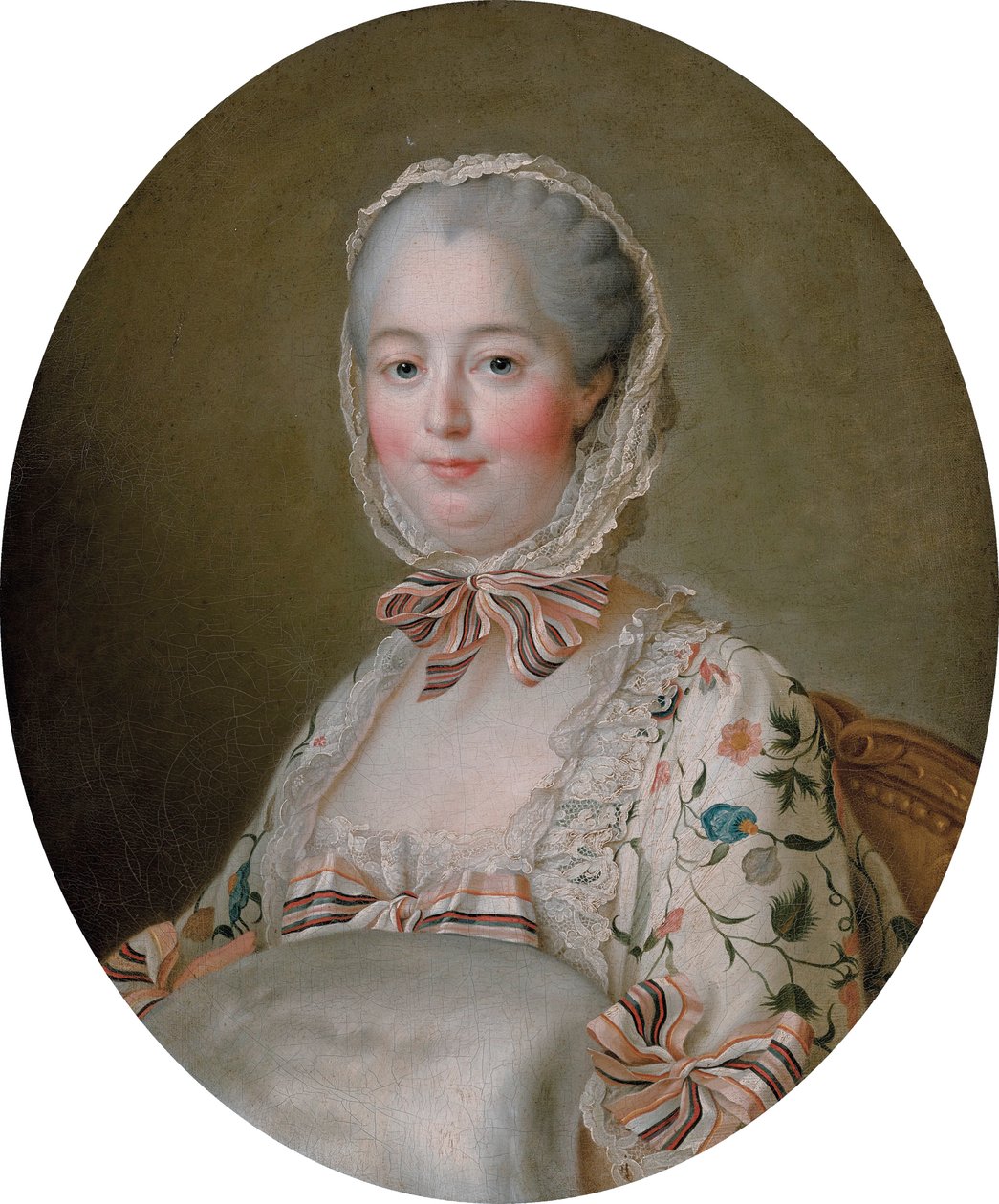 Jeanne-Antoinette Poisson, marchesa di Pompadour (1721-1764), di François-Hubert Drouais da Francois Hubert Drouais