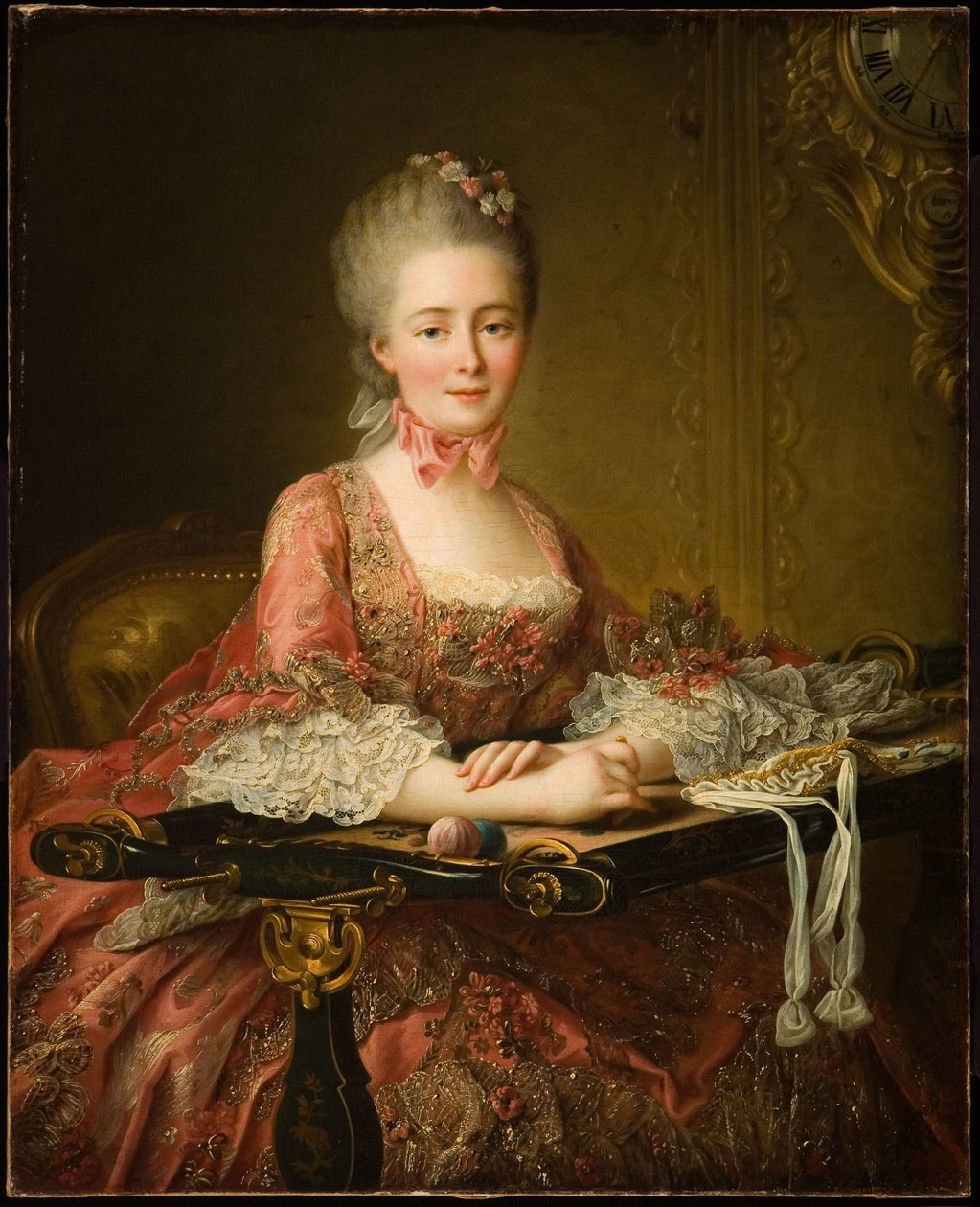 Marchesa di Caumont La Force da Francois-Hubert Drouais