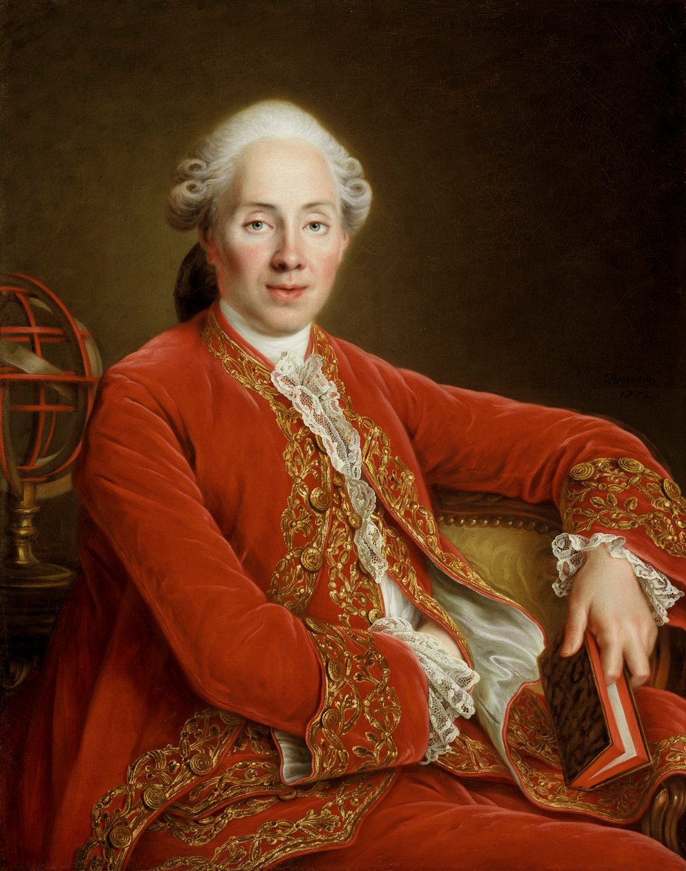 Sig. Denis-Paul le Pot de la Fontaine da Francois Hubert Drouais