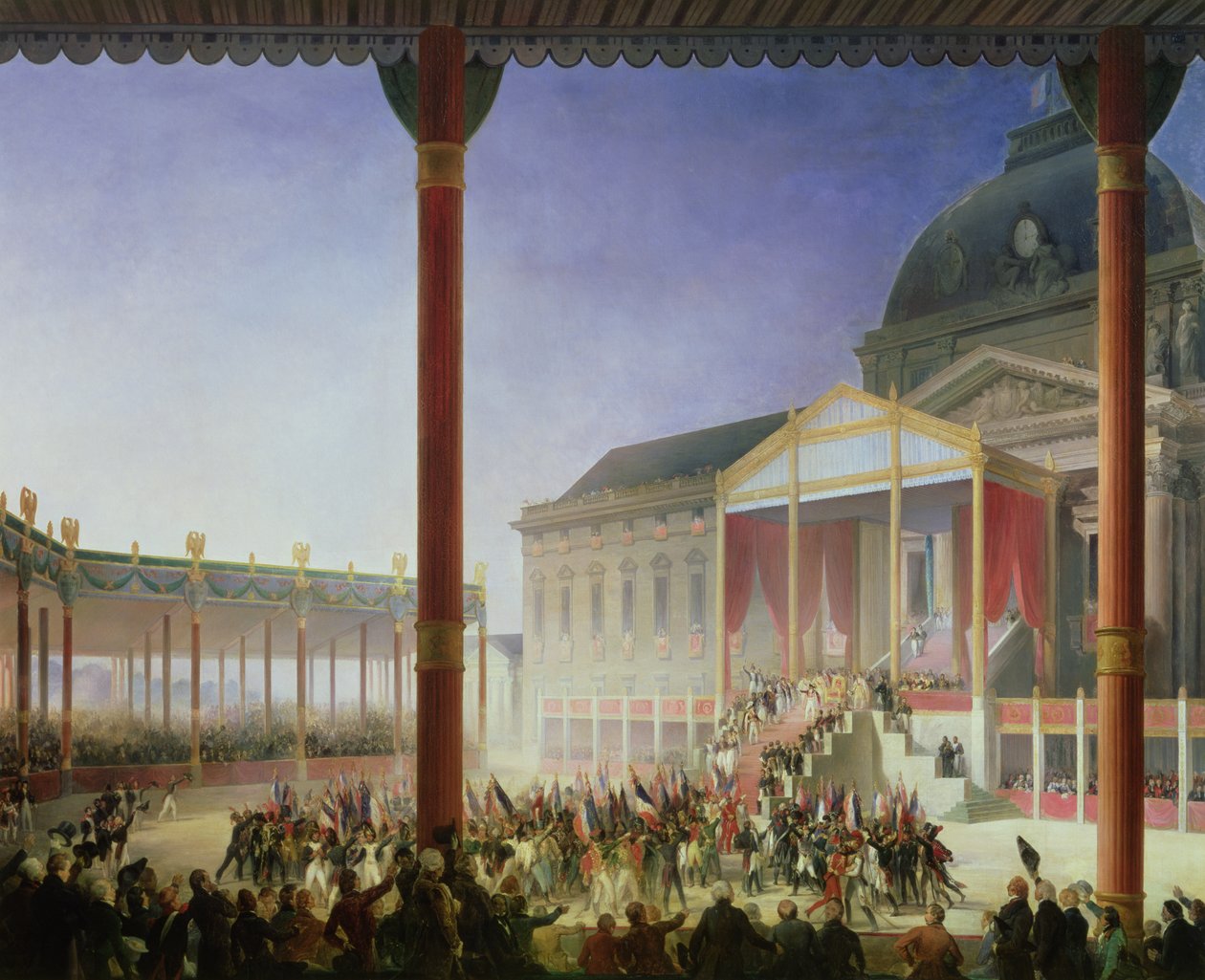 Assemblea del Champ de Mai, 1 giugno 1815 da François Joseph Heim