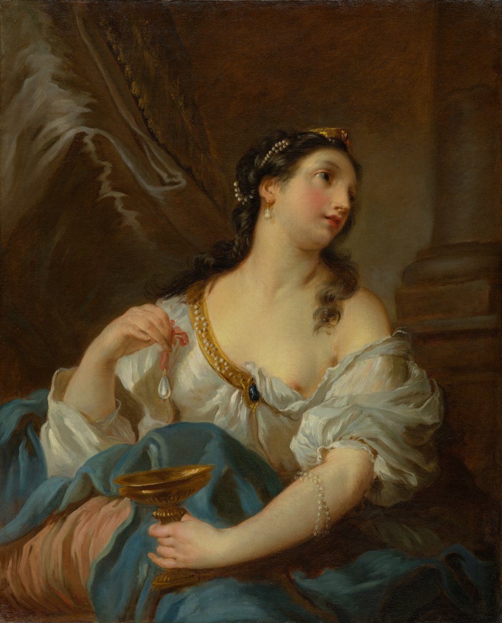Cleopatra, circa 1722-1724 da François Le Moyne