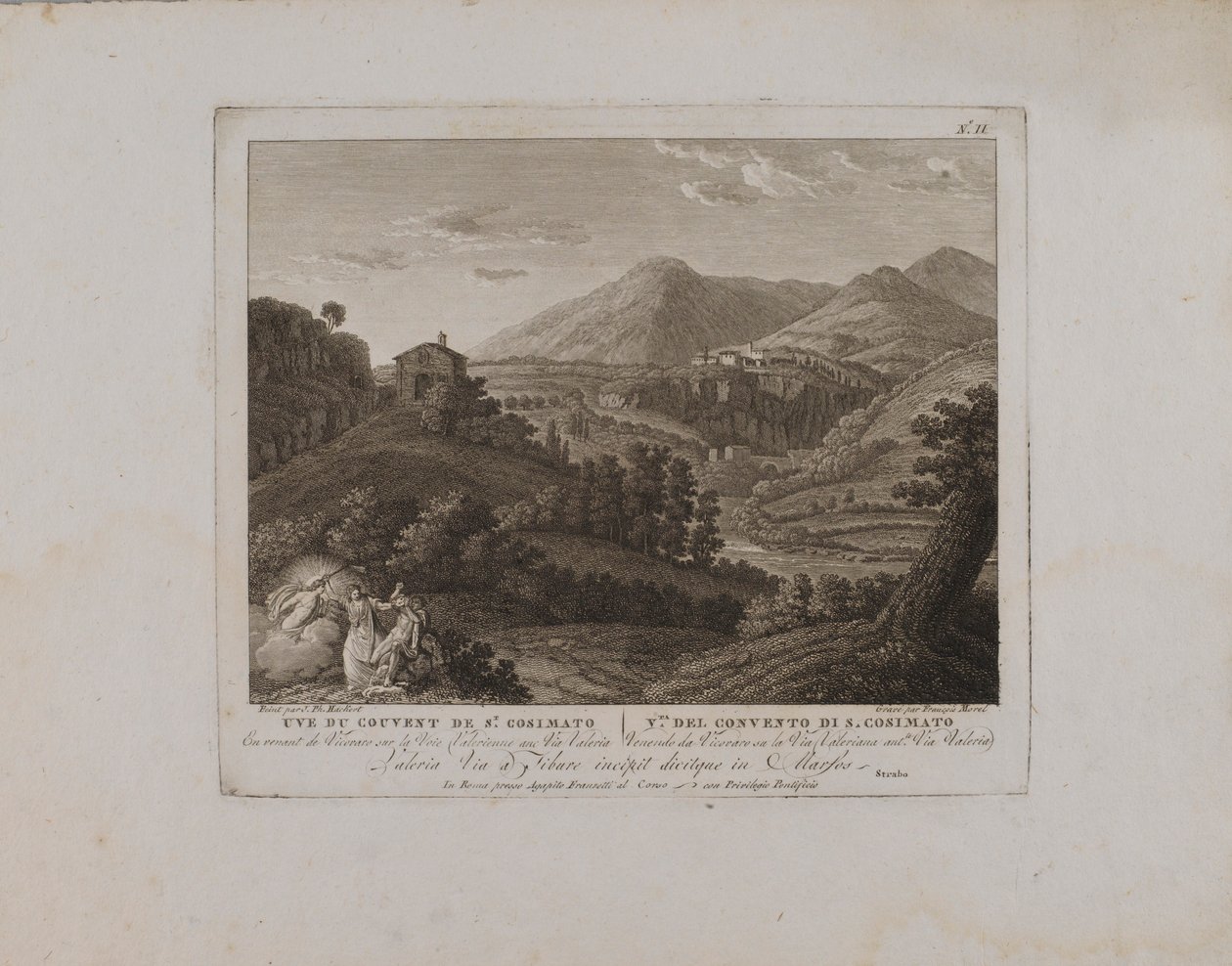 Uve (sic) dal Convento di San Cosimato (n. II) da François Morel