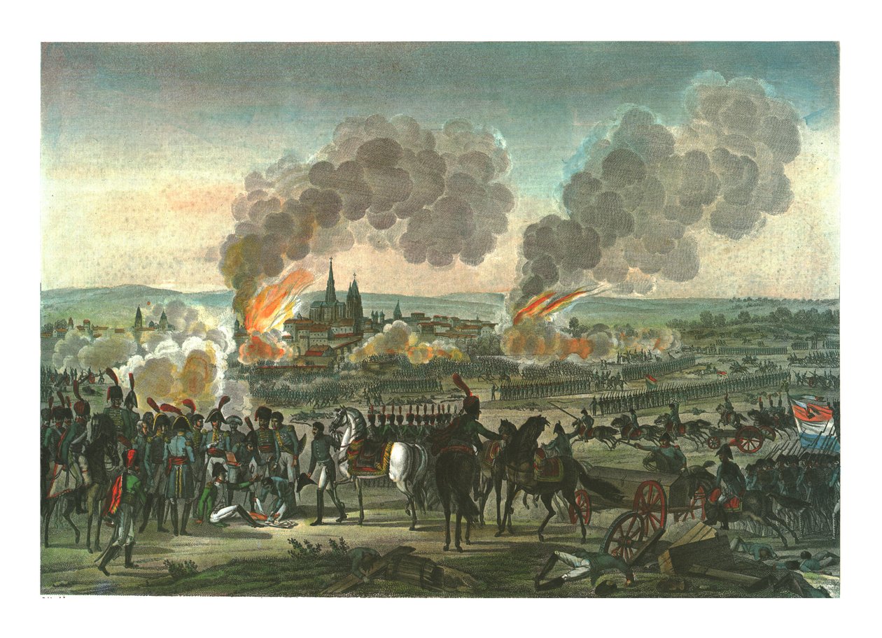 Conquista di Ratisbona, 23 aprile 1809, c1850 da François Pigeot