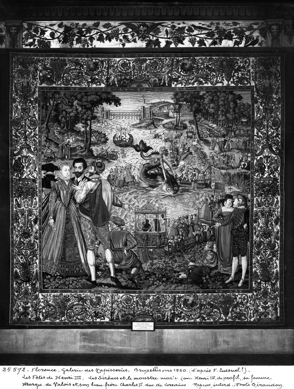 Feste di Enrico III (1553-1610) Officina di Bruxelles, c.1580 da François Quesnel