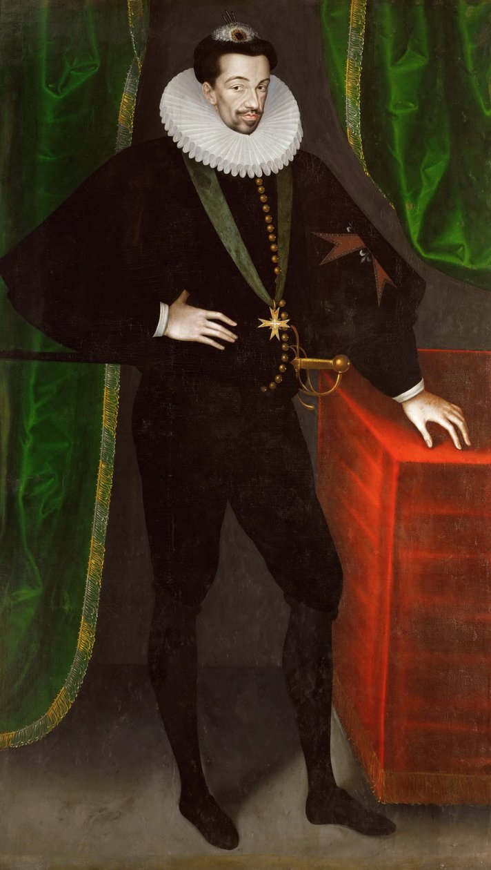 Ritratto di Enrico III di Francia, Re di Polonia e Granduca di Lituania da François Quesnel