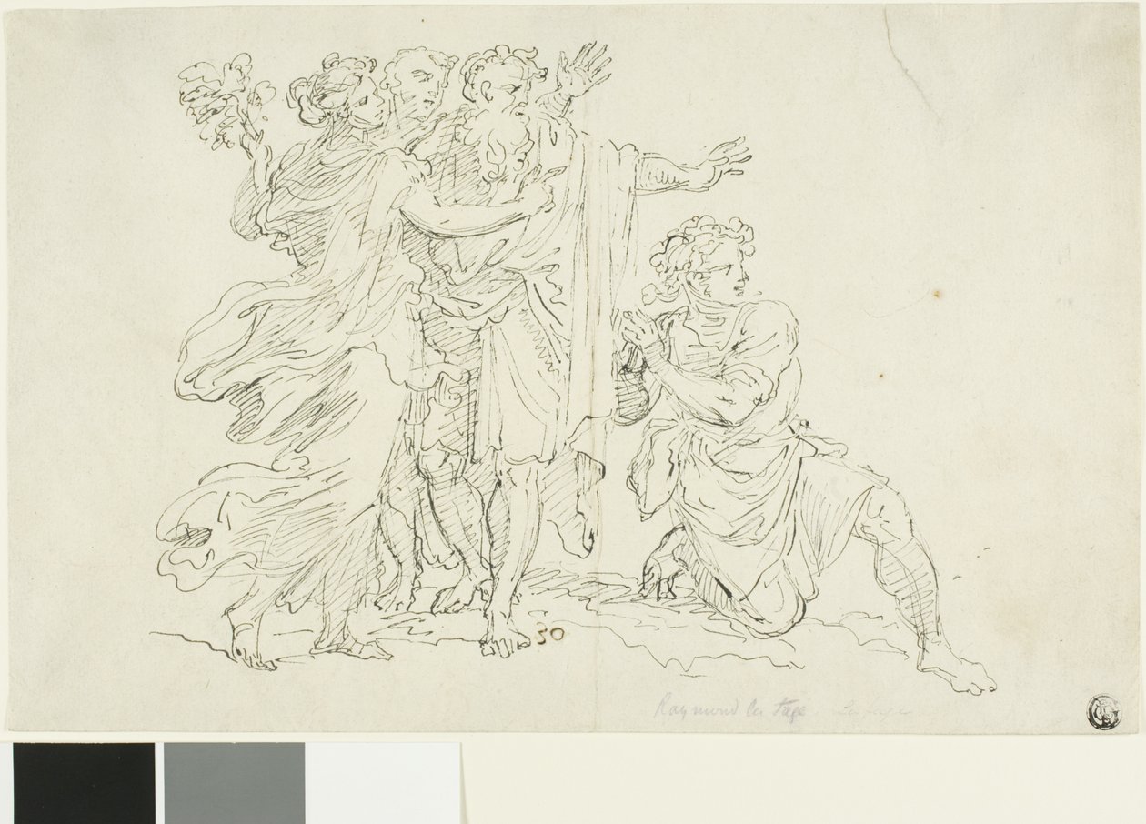 Quattro figure classiche da François Roëttiers