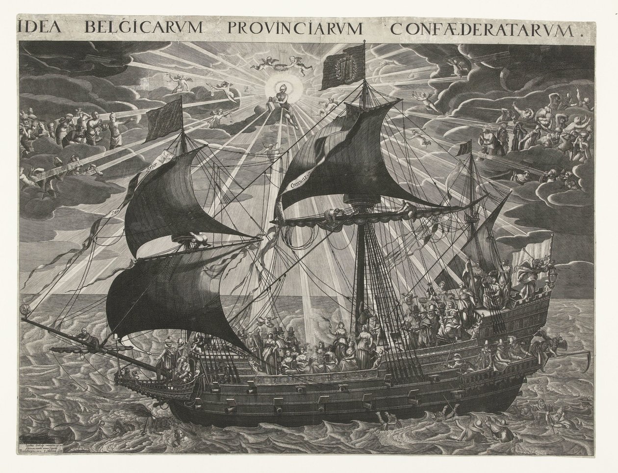 La Nave dello Stato, 1620 da François Schillemans