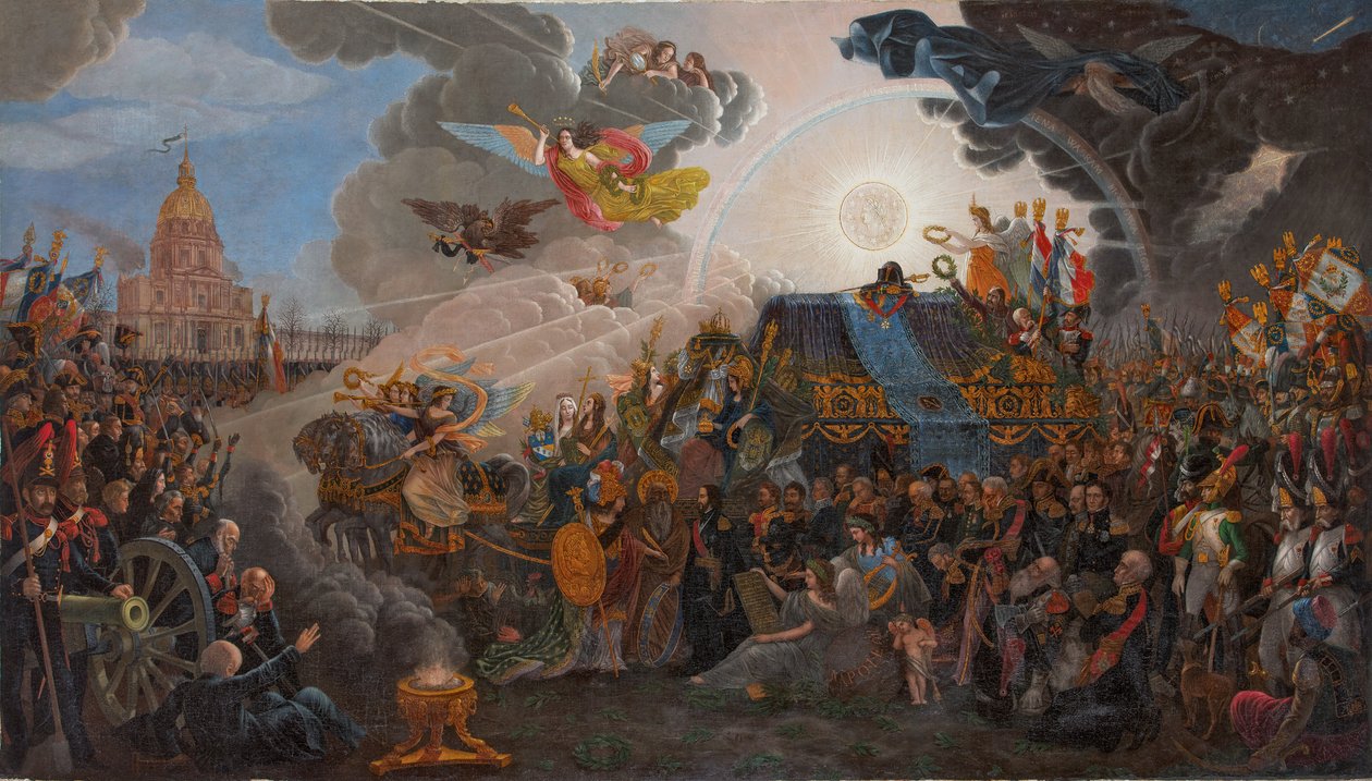 Allegoria del ritorno delle ceneri di Napoleone da François Trichot
