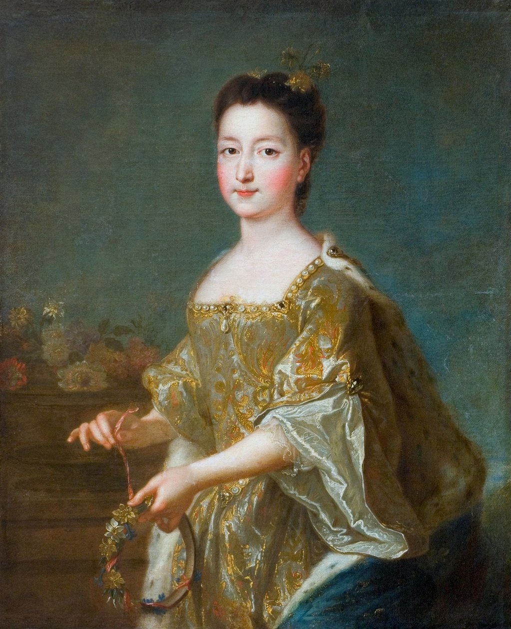 Polacco: Ritratto di Teresa Kunegunda Sobieska come sposa da Francois de Troy