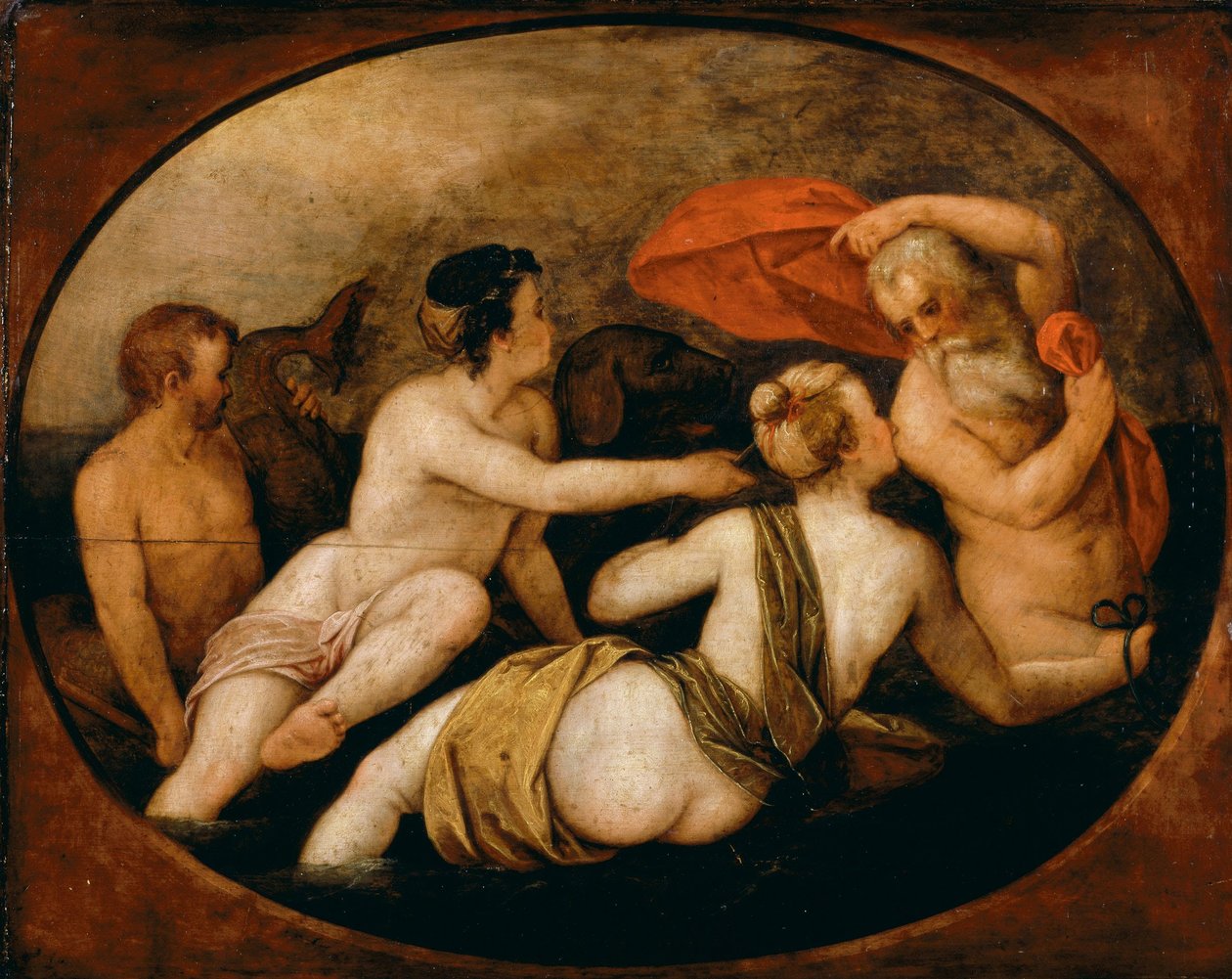 Divinità marine da Frans Floris