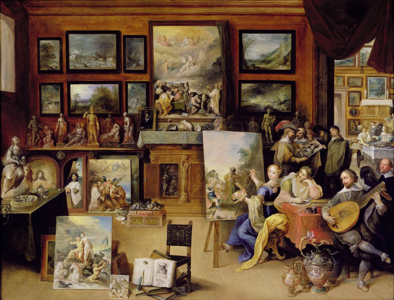 Pictura, Poesis e Musica in una Pronkkamer da Frans II Francken the Younger