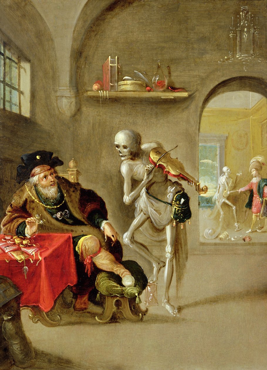 La danza della morte da Frans II Francken the Younger