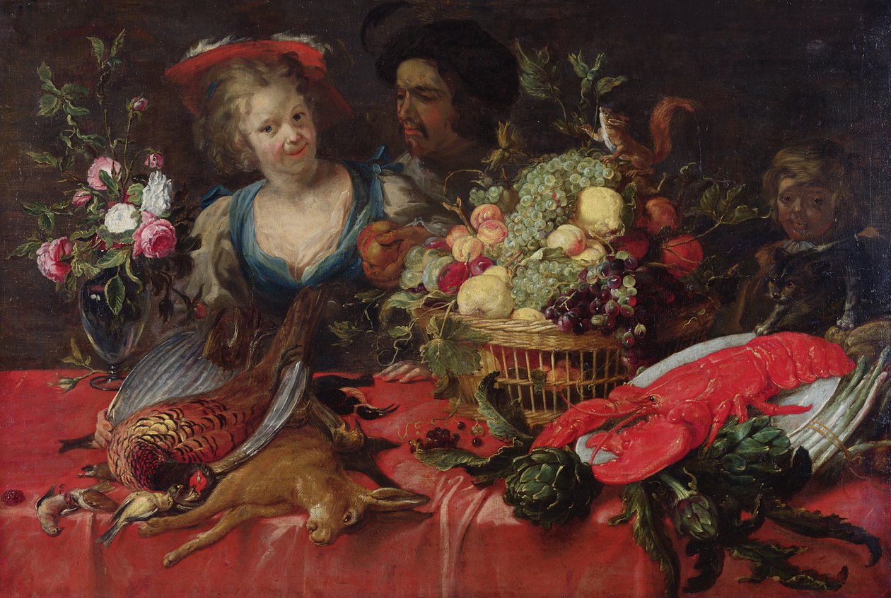 Natura morta da Frans Snyders or Snijders