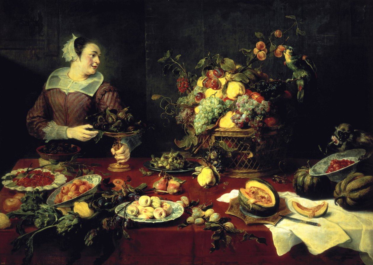 La ciotola di frutta da Frans Snyders or Snijders