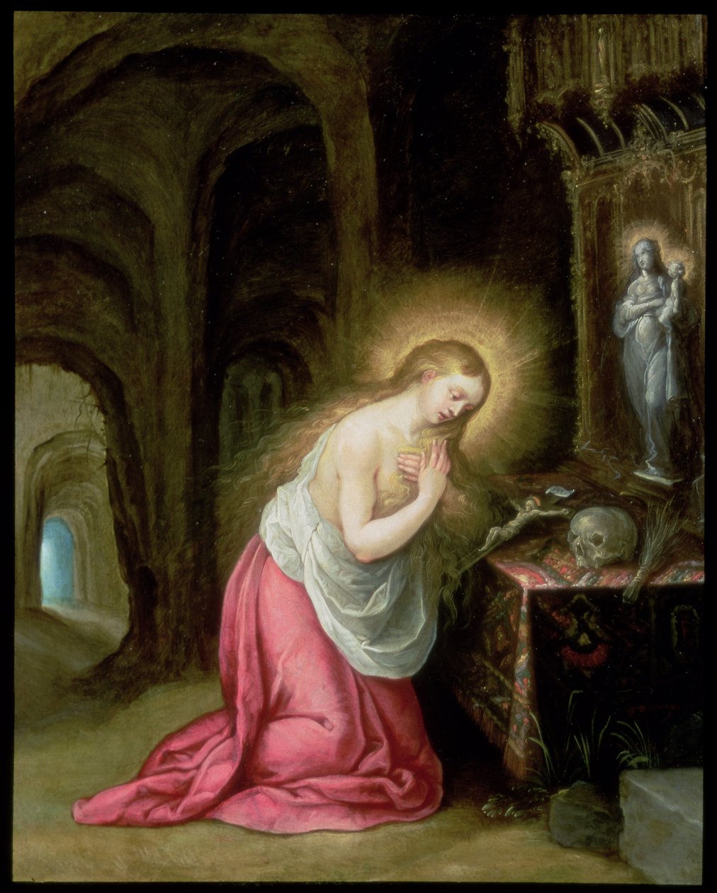 La Maddalena penitente da Frans the Elder Francken