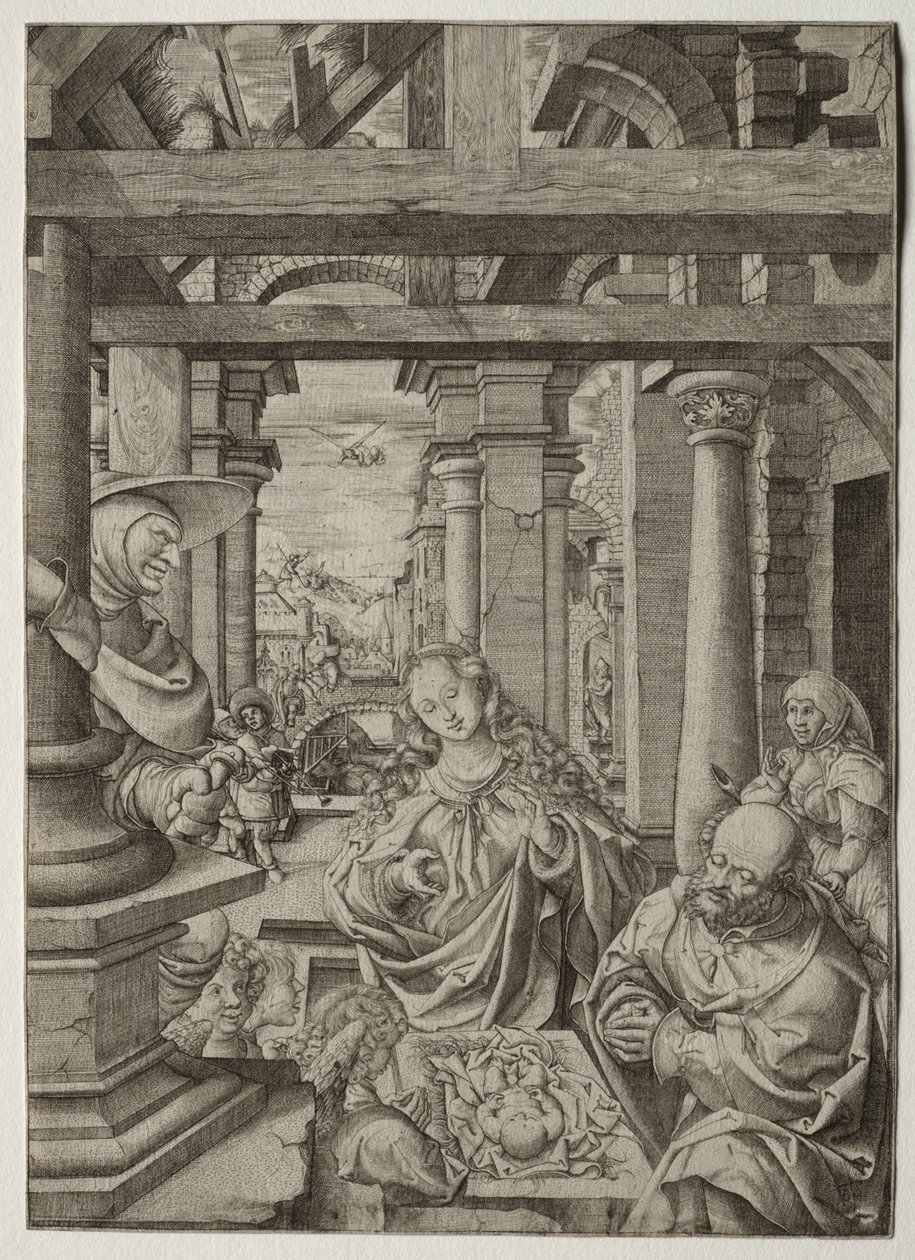 Adorazione dei pastori da Frans Crabbe van Esplegem