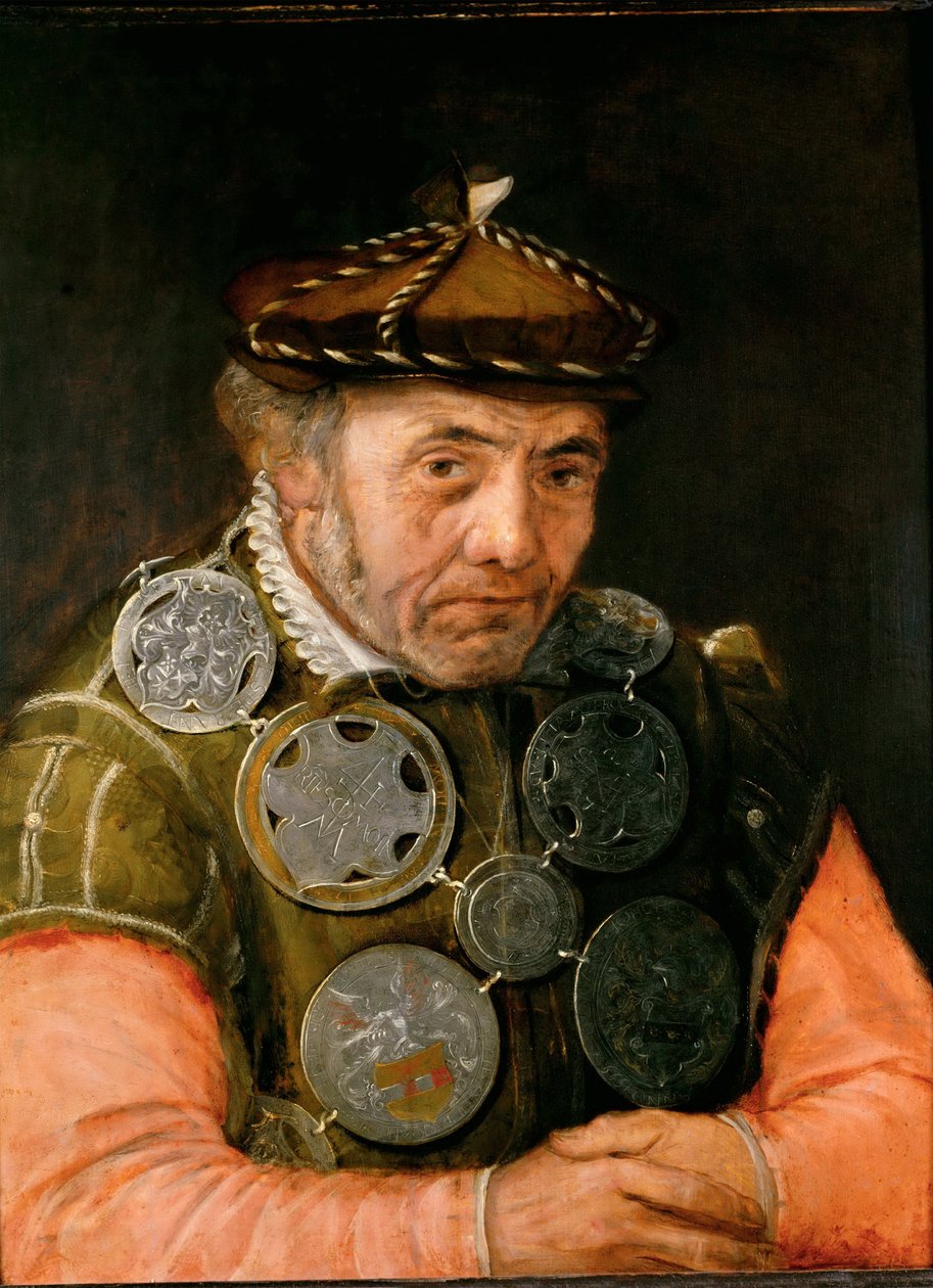 Ritratto di un ufficiale della gilda da Frans Floris