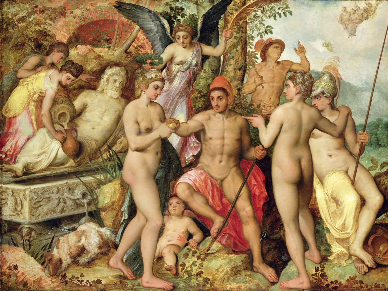 Il Giudizio di Paride, 1548 da Frans Floris
