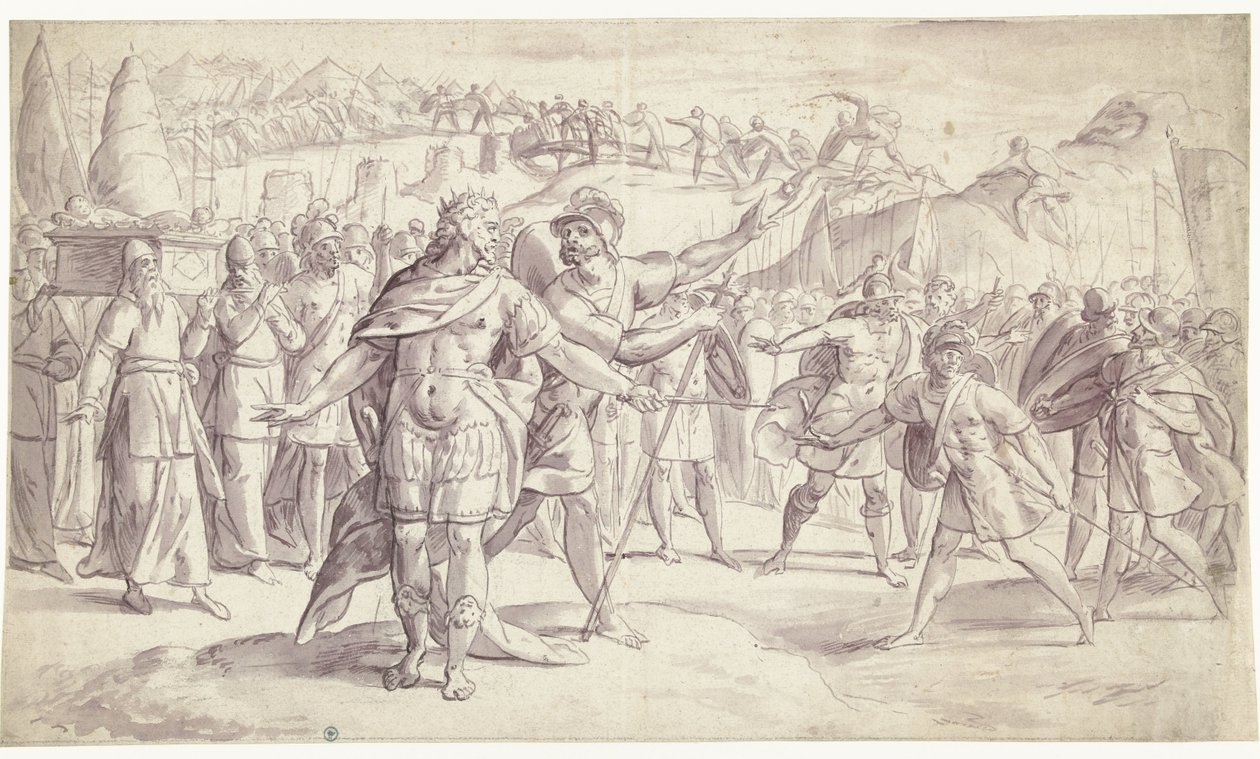 Il popolo di Israele attraversa il fiume da Frans Francken (I)