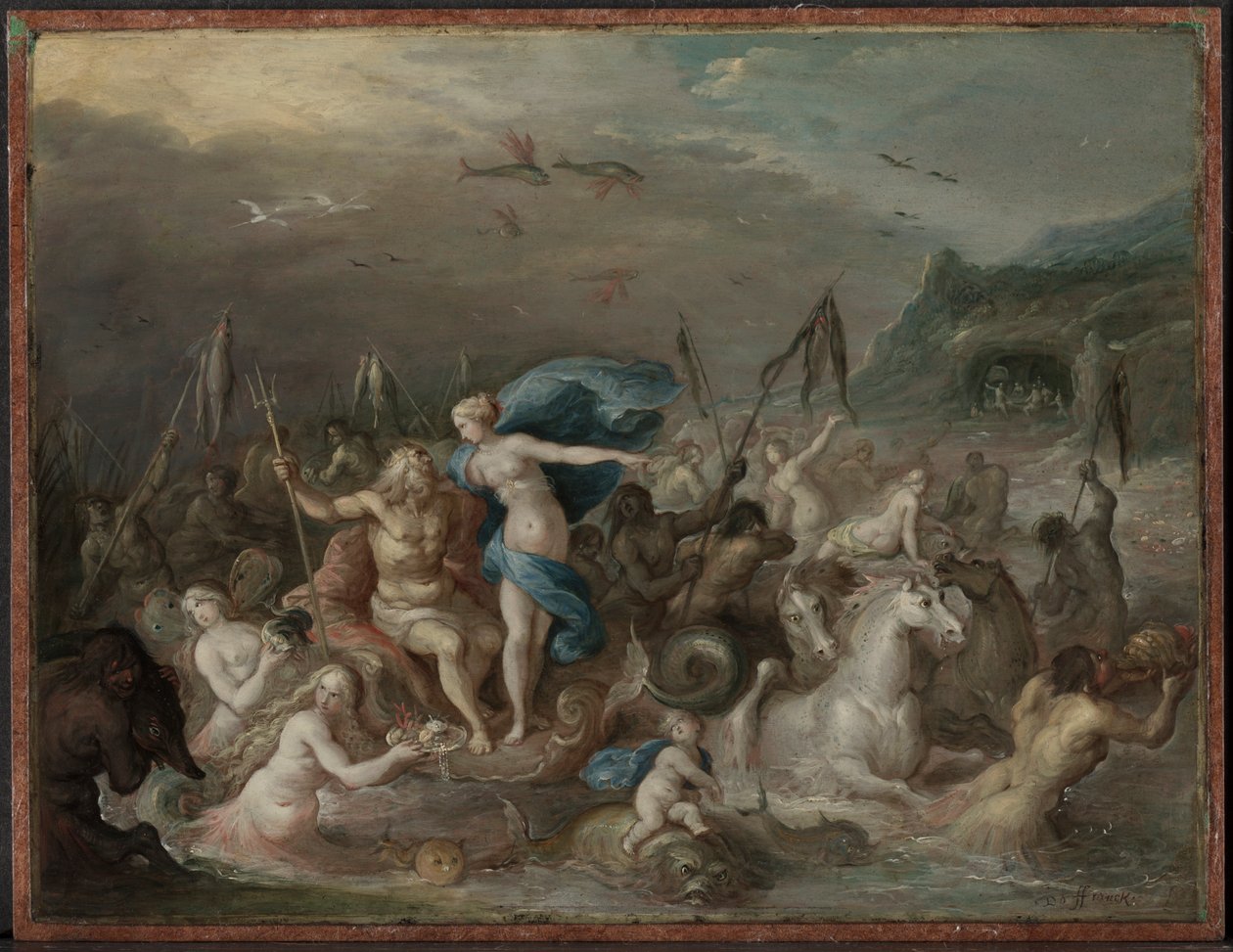 Il trionfo di Nettuno e Anfitrite, 1630s da Frans Francken