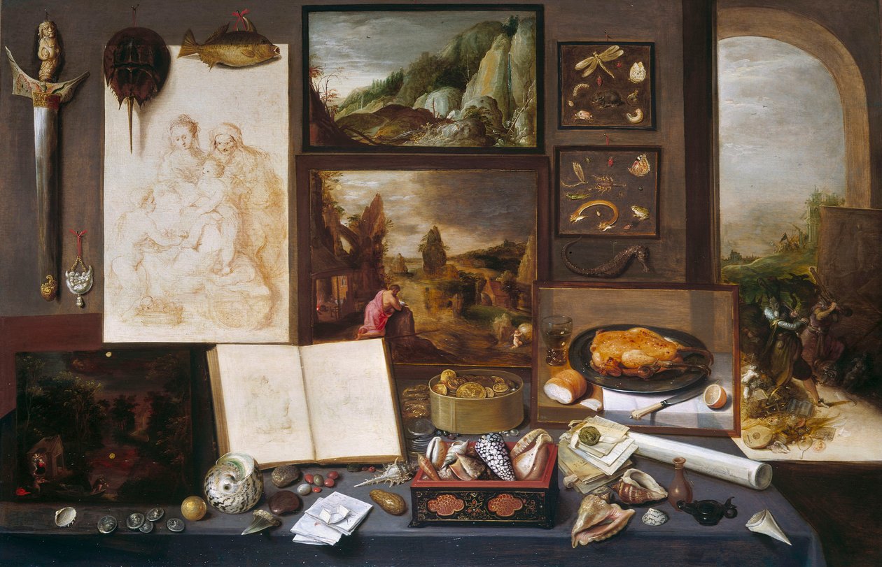 Il gabinetto di un collezionista da Frans Francken the Younger