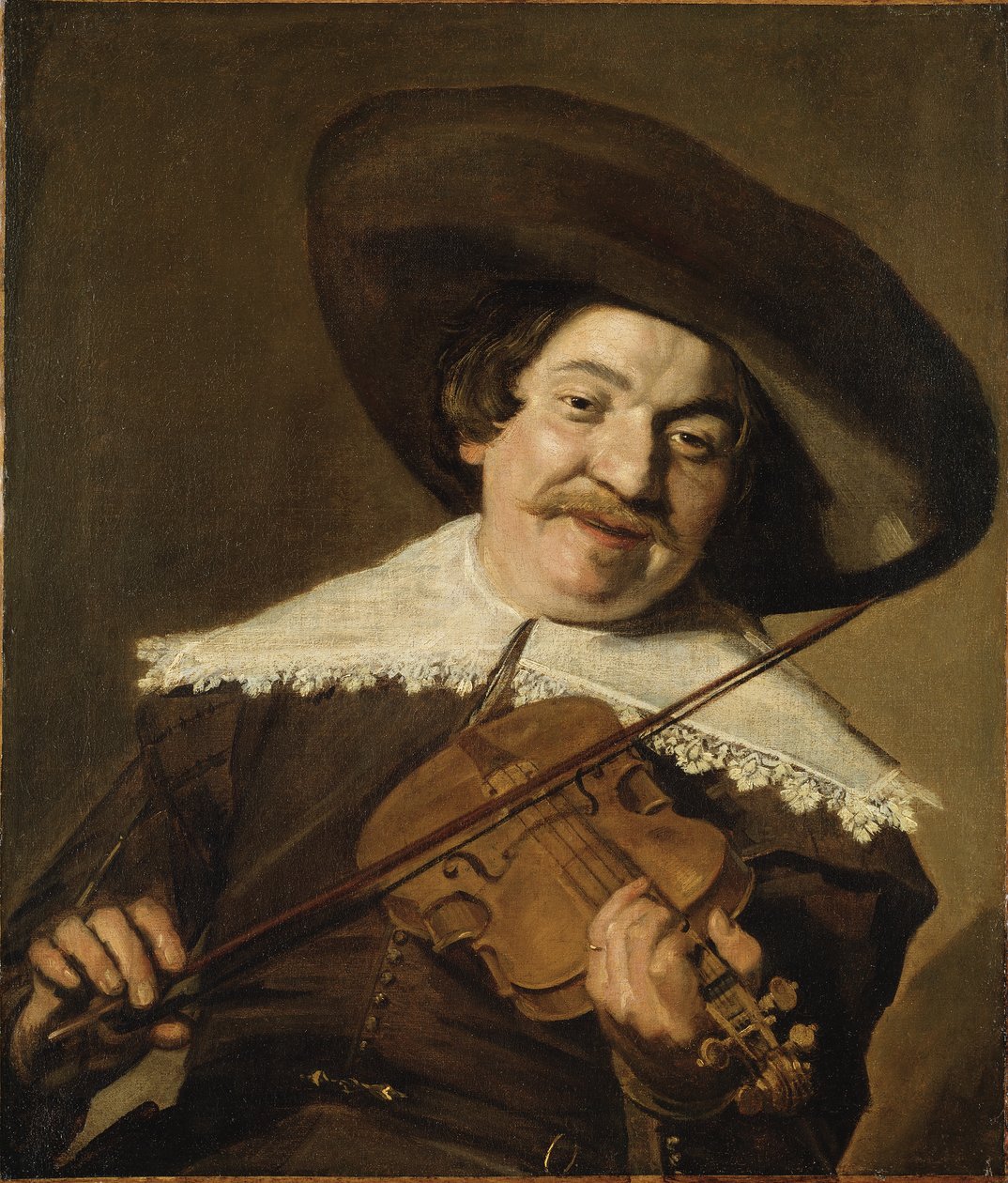 Daniel van Aken che Suona il Violino, c.1640 da Frans Hals