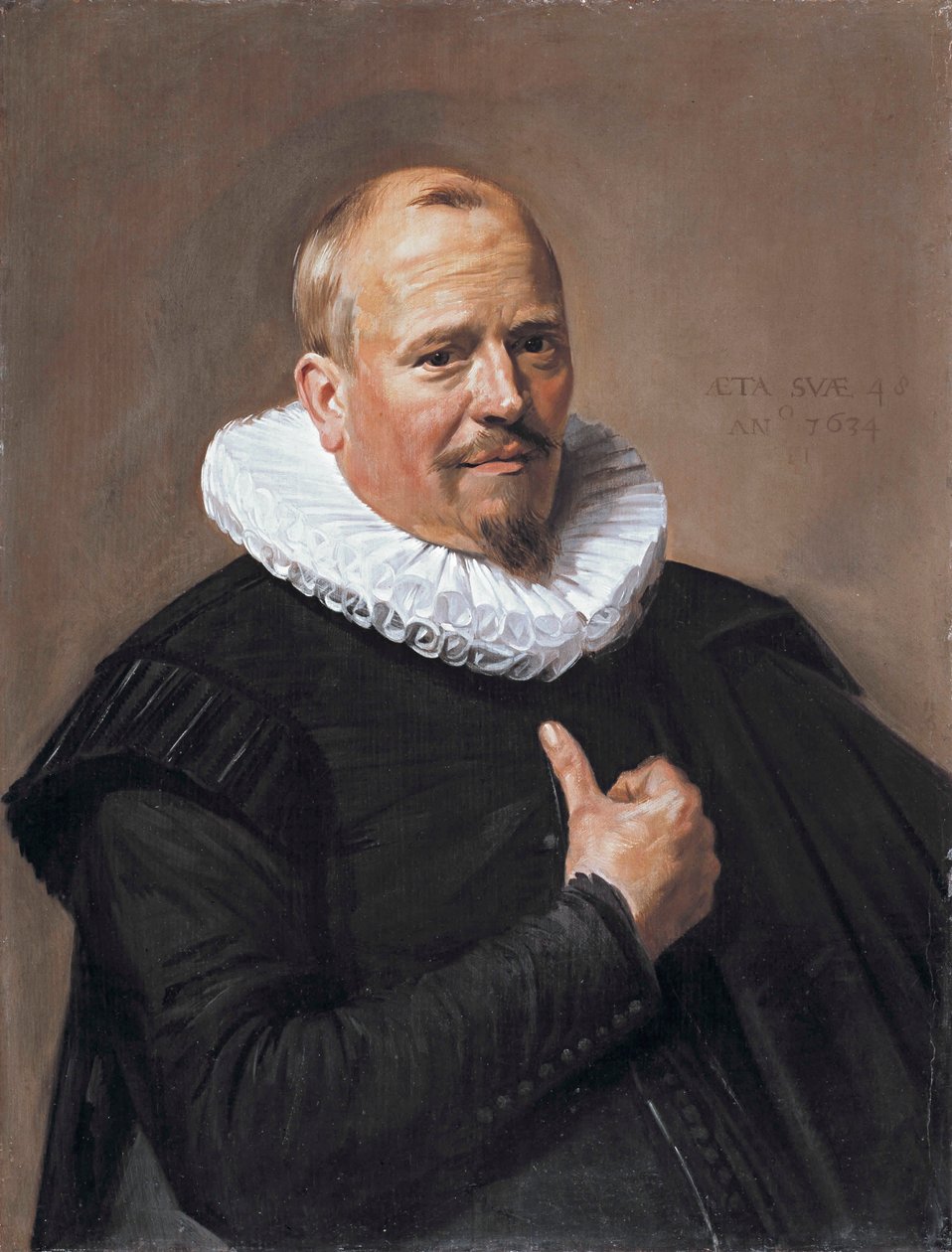 Olandese: Ritratto di un uomo Ritratto di un uomo da Frans Hals