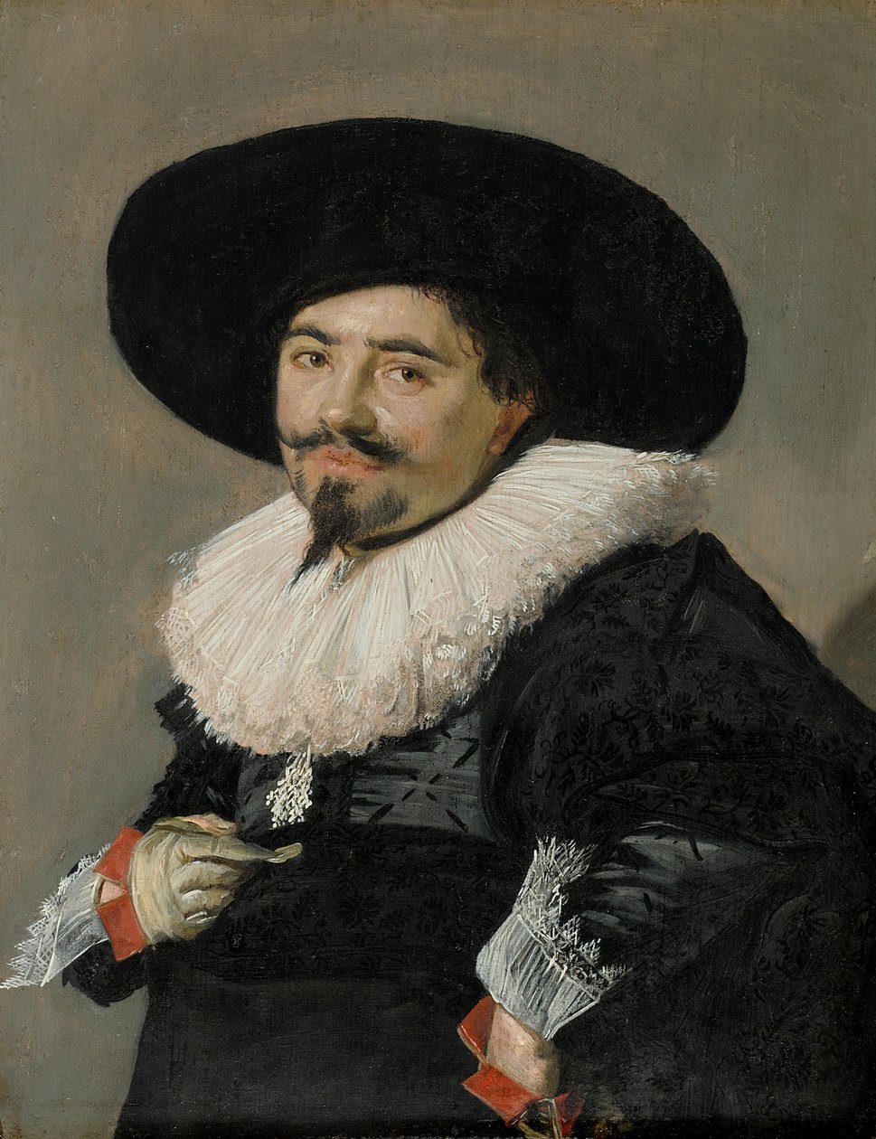 Tedesco: Bildnis eines Mannes Ritratto di uomo, forse Palamede da Frans Hals