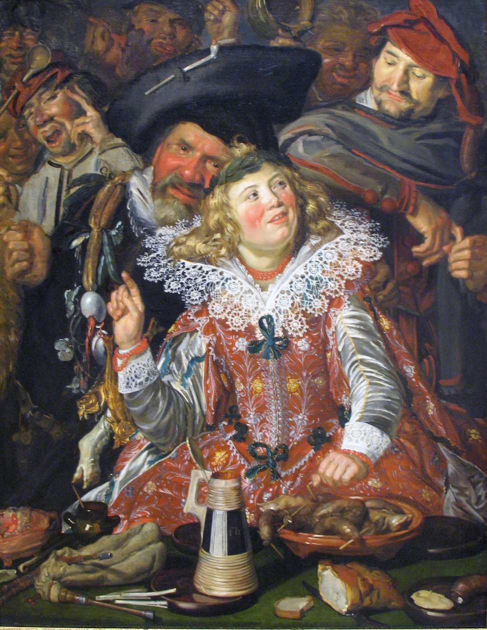 I festini di Shrovetide da Frans Hals