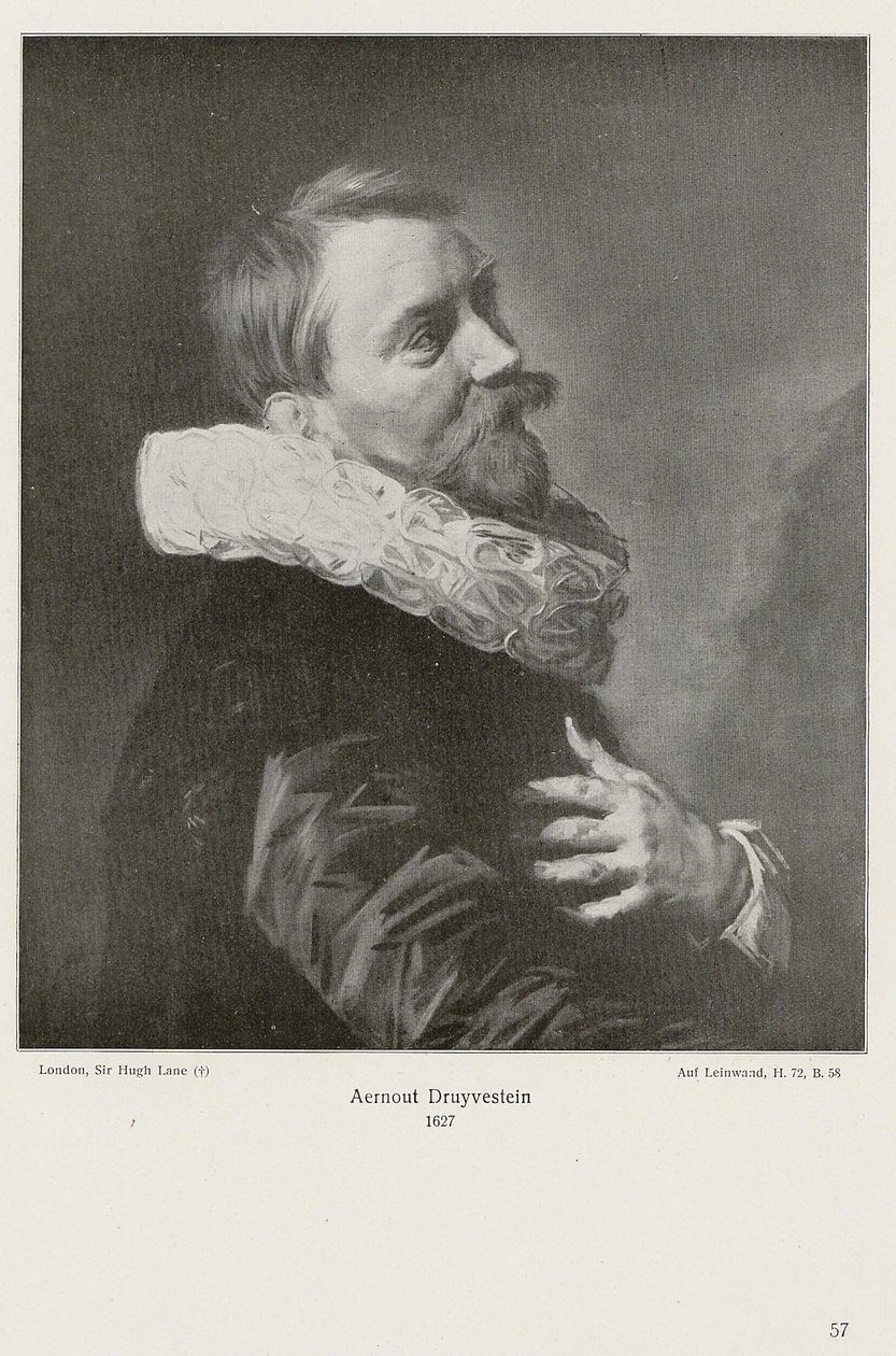 Ritratto di Aernout Druyvesteyn (dopo il ritratto della guardia civica) da Frans Hals