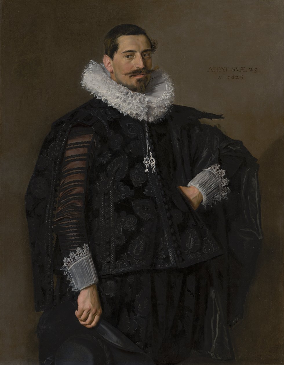 Ritratto di Jacob Pietersz Olycan (1596-1638) da Frans Hals